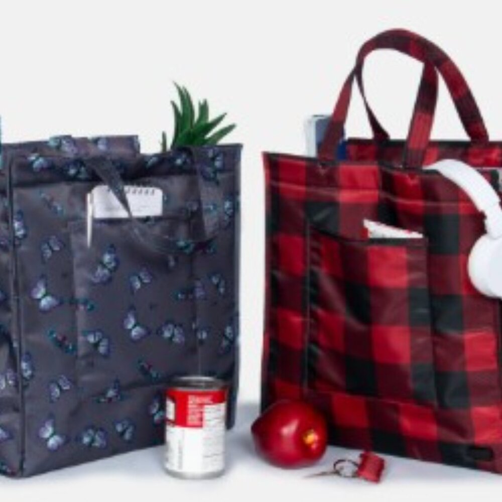LUG Runner 1pc Tote Bag - Peony Blue - Picture 5 of 5